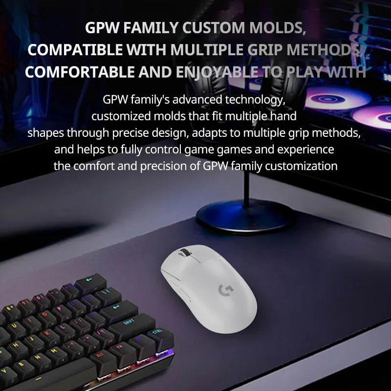 Logitech G PRO X SUPERLIGHT 2 SE Wireless Gaming Mouse, 60g Ultra-Light, HERO 2 44000 DPI Sensor, LIGHTSPEED Wireless,
