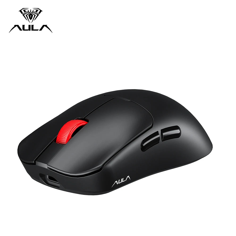 AULA SC380 Pro Gaming Mouse With Adjustable 12000 DPI PAW3311 Sensor Tri-Modes Wireless 59g Lightweight Mouse With Charging Base