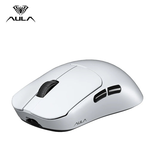 AULA SC380 Pro Gaming Mouse With Adjustable 12000 DPI PAW3311 Sensor Tri-Modes Wireless 59g Lightweight Mouse With Charging Base
